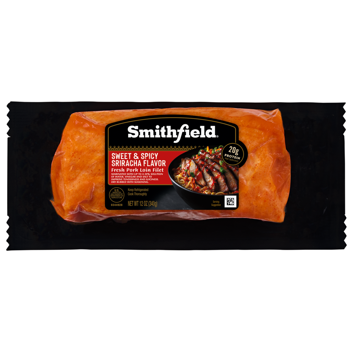 Sweet & Spicy Sriracha Pork Loin Filet | Smithfield